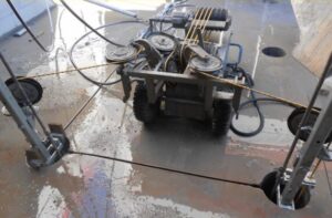 Cắt bê tông bằng dây kim cương, Công nghệ cao